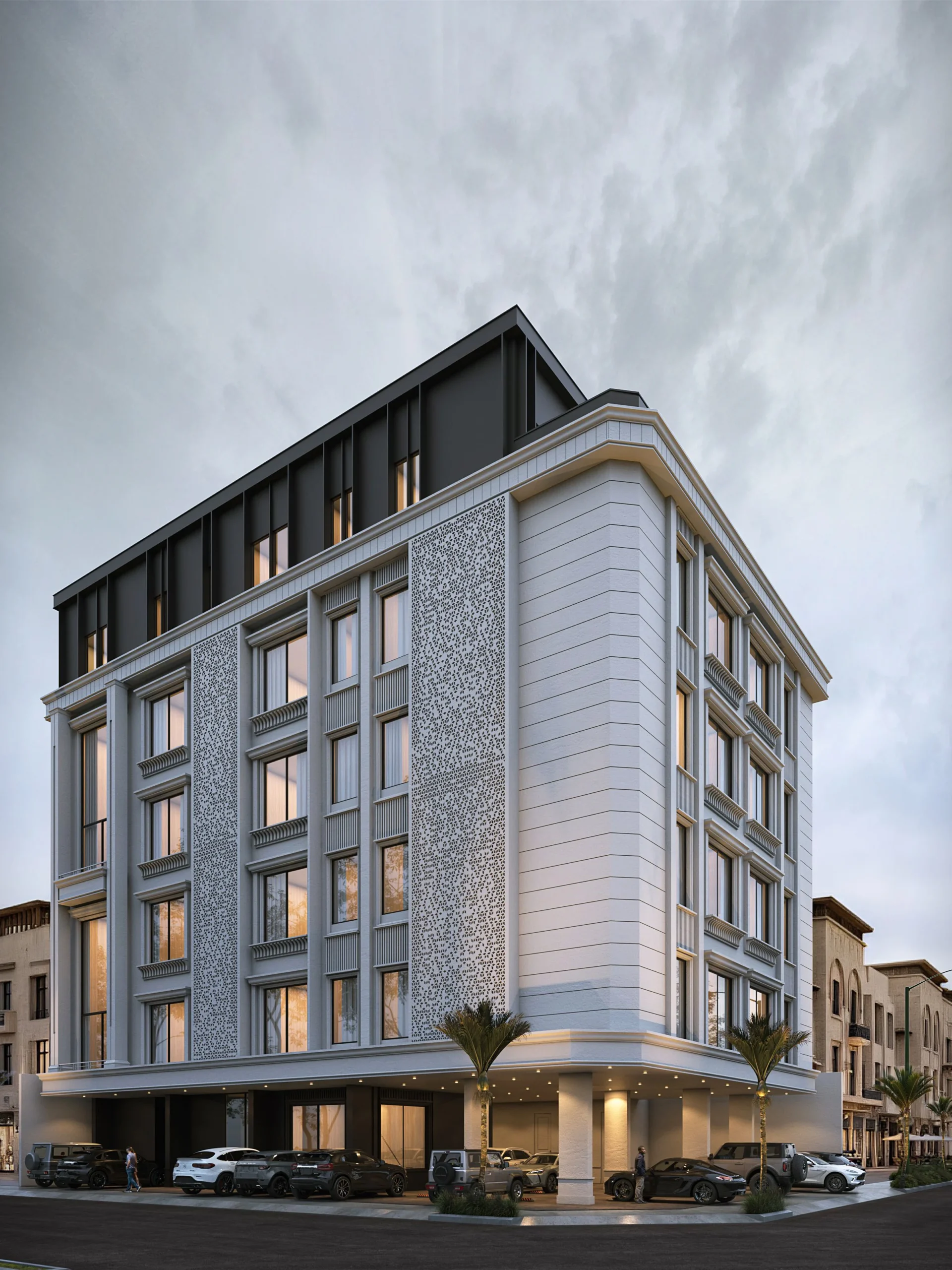 واجهات عمارة سكنية