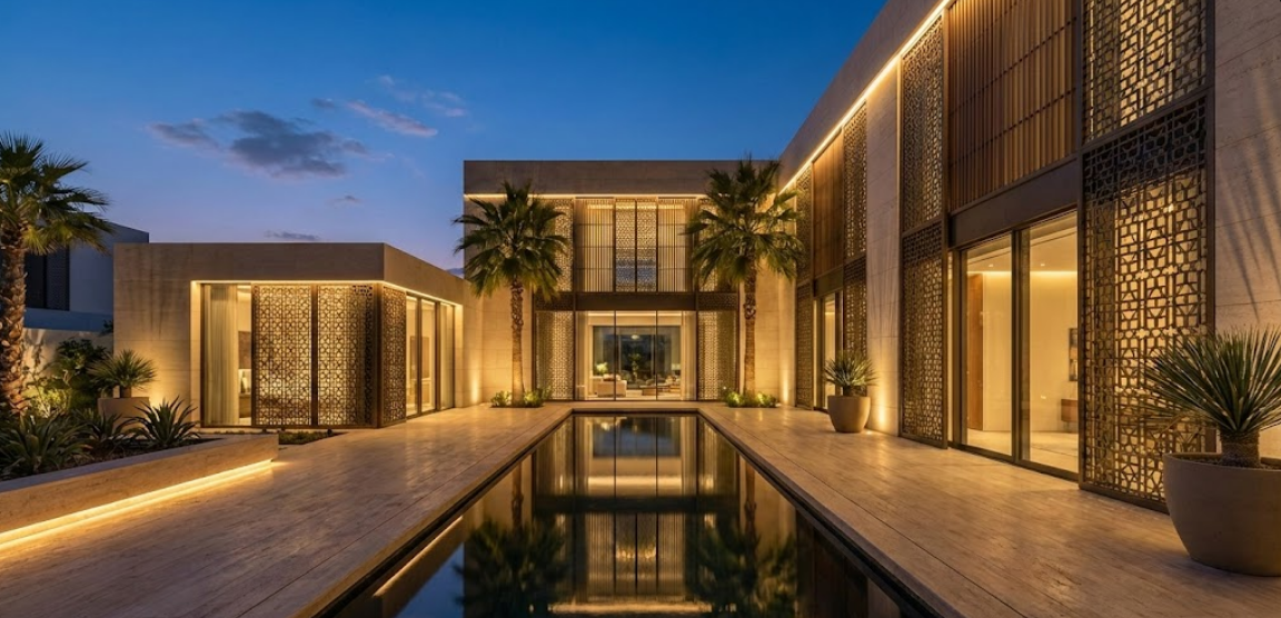 ديكور خارجي للحوش