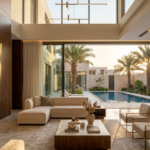 ديكور مدخل يعكس فخامتك: أسس تصميم مداخل الفلل الخليجية