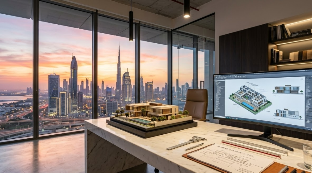 بوابة الإبداع المعماري: كيف يجسد أي مكتب معماري رائد أحلامك في قلب الخليج