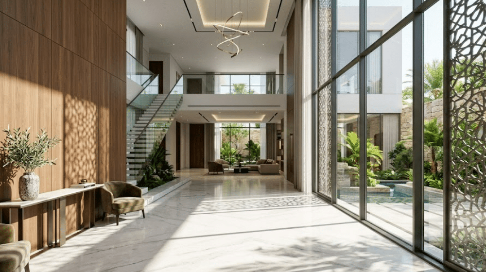 دليلك لاختيار مهندس المعماري لتصميم الفلل والقصور الفاخرة