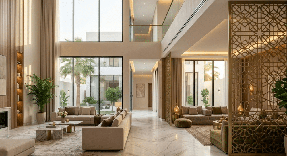 الفخامة المعمارية تتجسد: دليلك لاختيار أفضل مكتب هندسي لتصميم فيلتك في الخليج