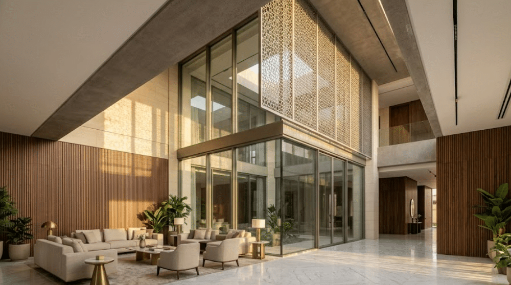 صياغة الفخامة المعمارية: دليلك لاختيار افضل مكتب هندسي في السعودية لتصميم فيلتك