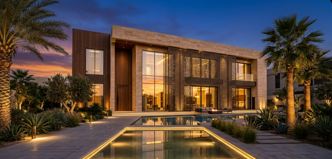 صياغة الفخامة المعمارية: دليلك لاختيار أفضل شركات هندسية بالسعودية لتصميم فيلتك